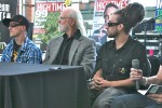 Dr. Hergenrather (center) on the Dabs Panel at the High Times Medical Marijuana Cannabis Cup. Photo by Dan Skye